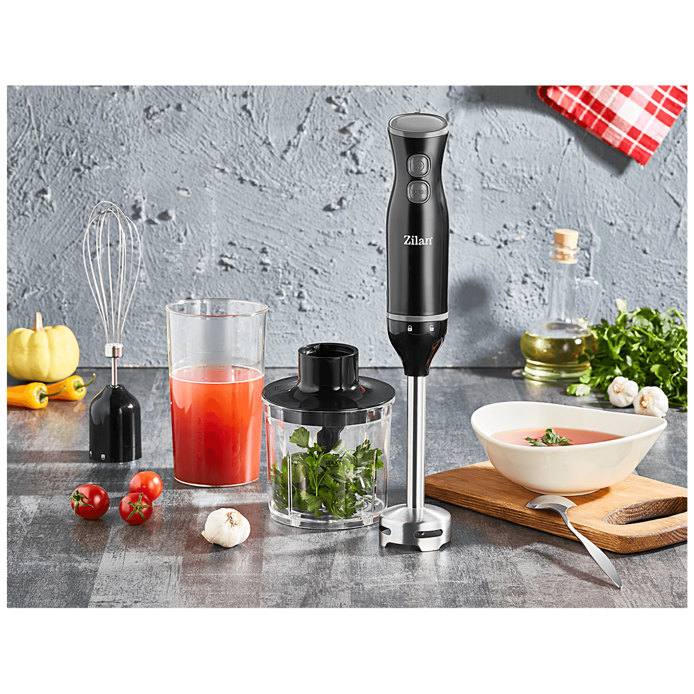 Blender Zilan, set, 250W - ZLN5244-4