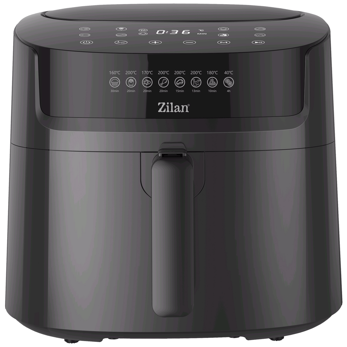 Zilan Friteza na vrući zrak, 1800 W, XL zapremina posude 6.2 lit. - ZLN7999-0