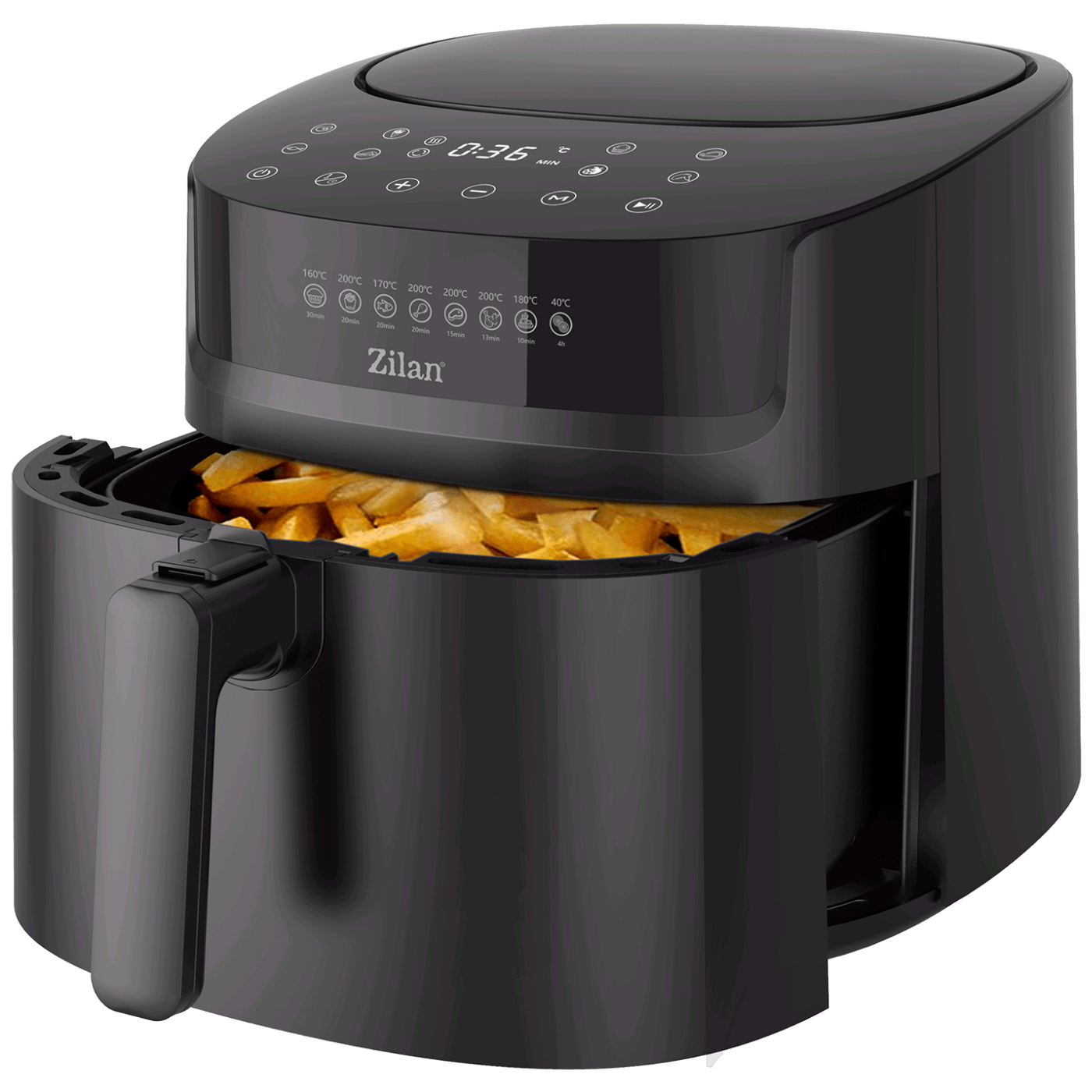 Zilan Friteza na vrući zrak, 1800 W, XL zapremina posude 6.2 lit. - ZLN7999-2