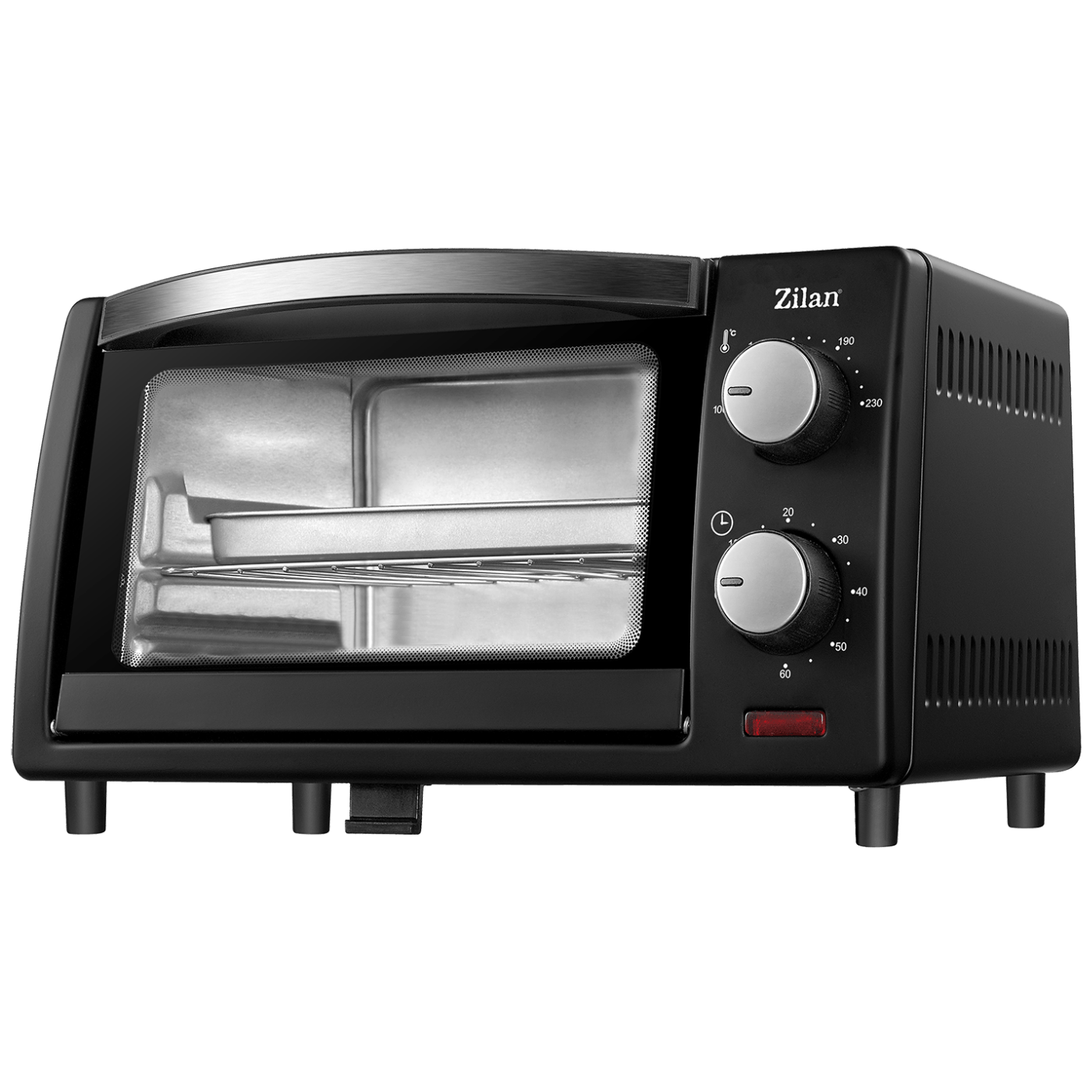 Zilan Mini pećnica, zapremina 9 l, 800 W crna - ZLN4328-1
