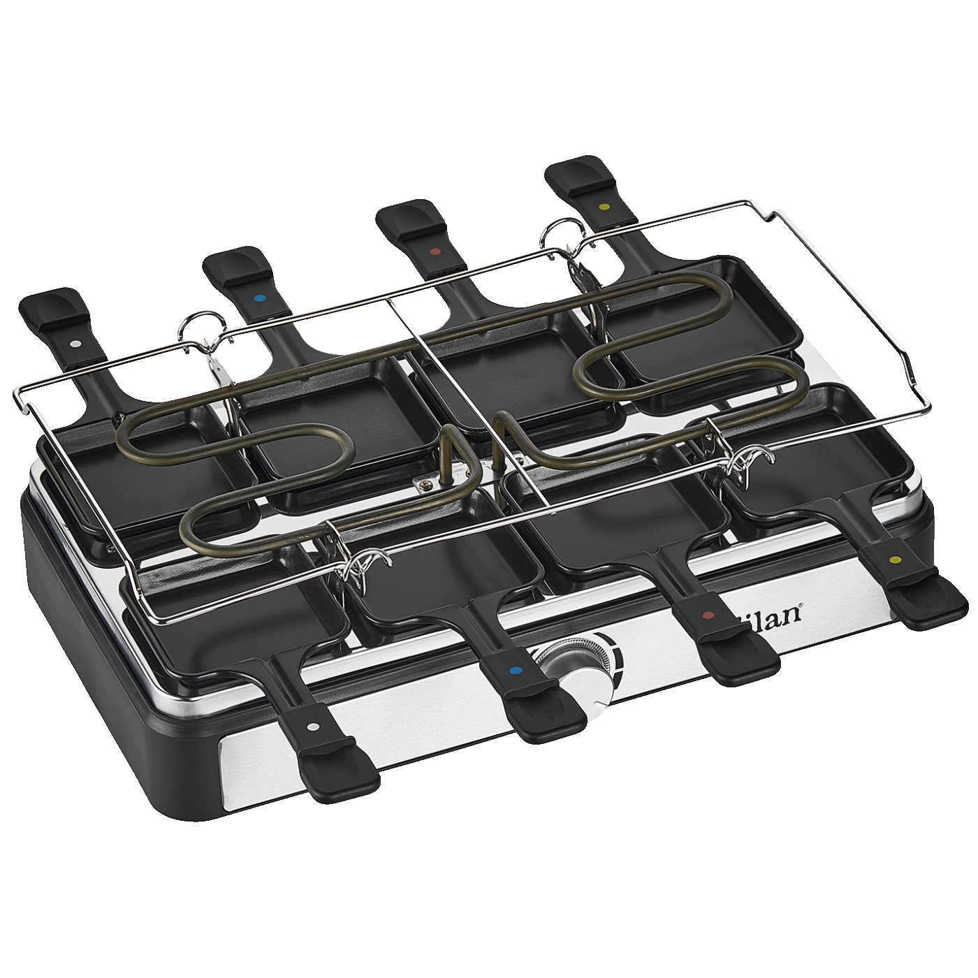 Zilan Električni Roštilj / Raclette / Fondue od sira, 3u1, 1400W - ZLN8856-3