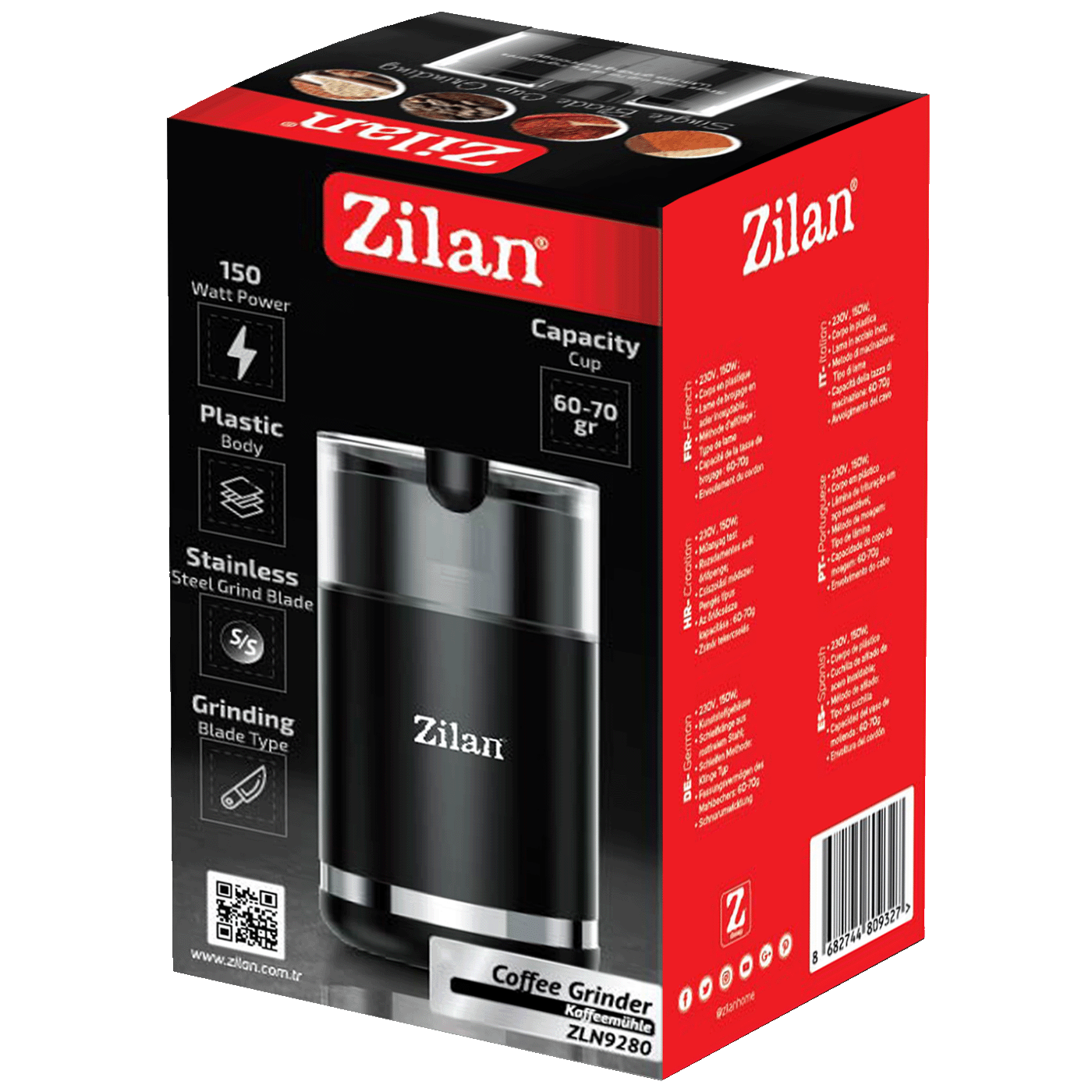 Zilan Mlin za kavu, 150W - ZLN9280-1