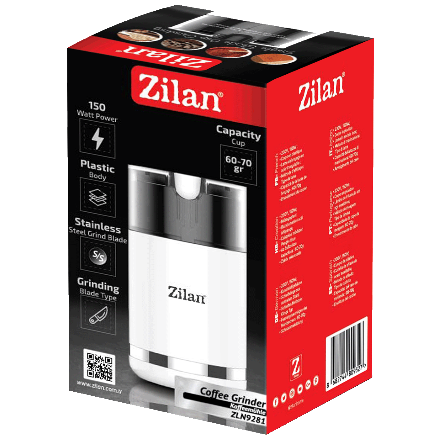 Zilan Mlin za kavu, 150W - ZLN9281-1