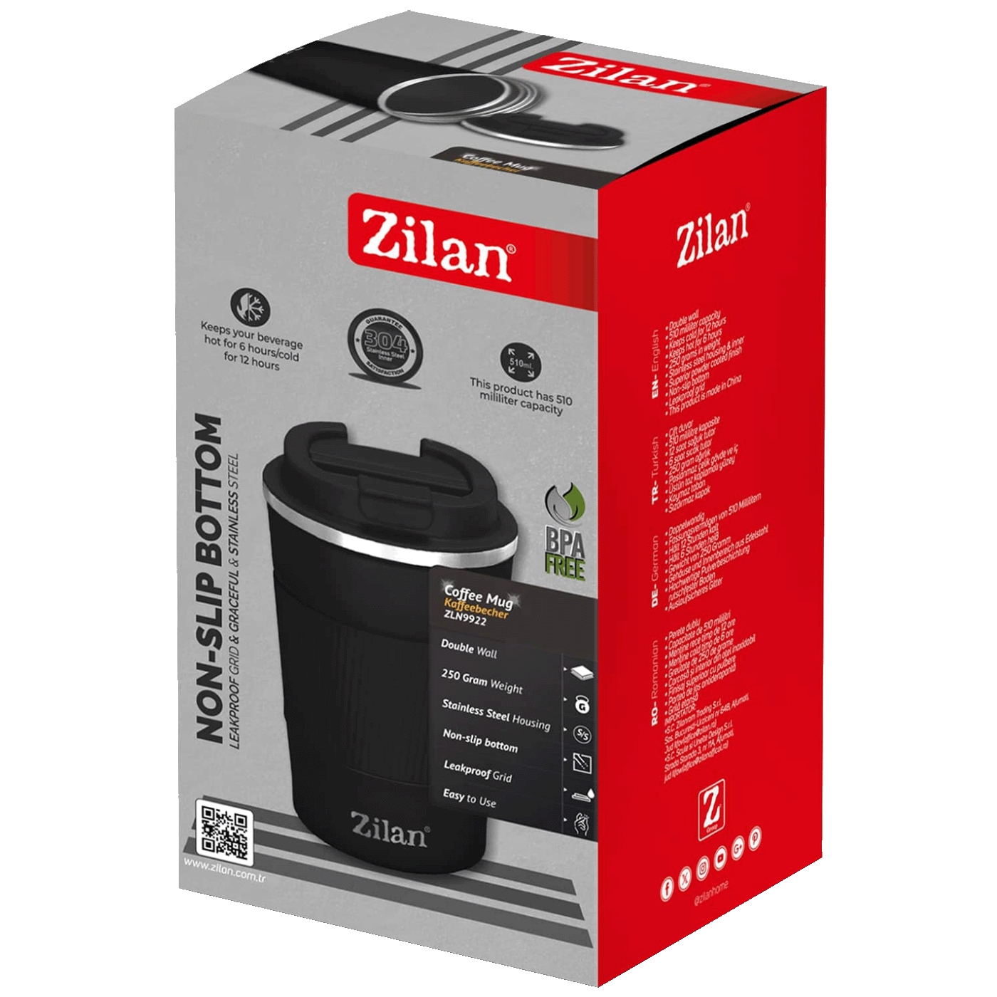 Zilan Termos boca, 510 ml, crna - ZLN9922-1