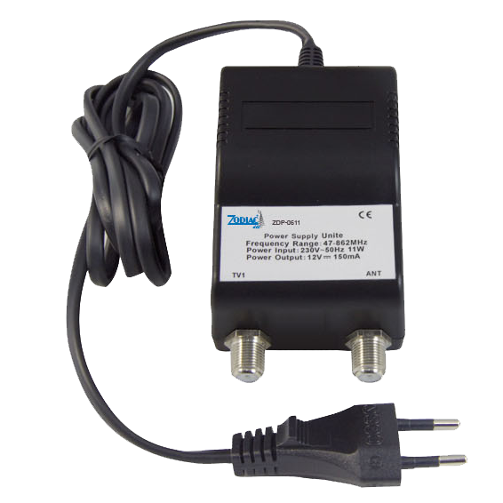 ZODIAC Adapter 12V 100mA, 1 ulaz - 1 izlaz - ZDP-0611-0