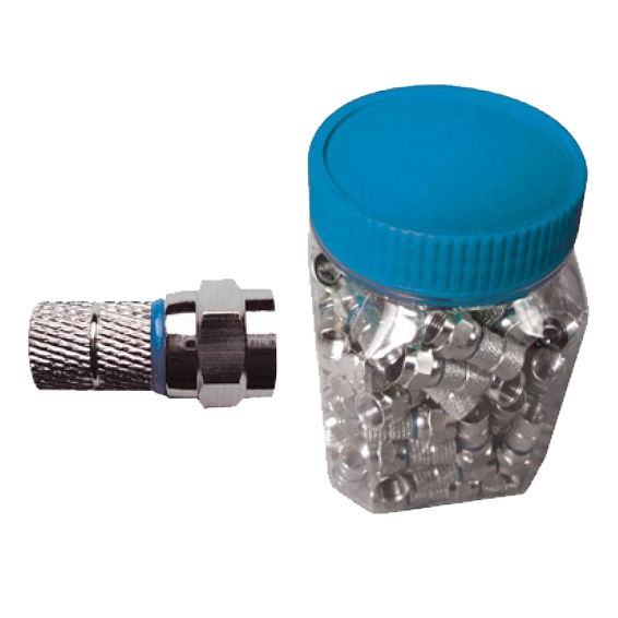 ZODIAC F-Konektor 4,4mm, za koaksijalni kabel pak 100 kom - F 4,4MM C/ORING-0