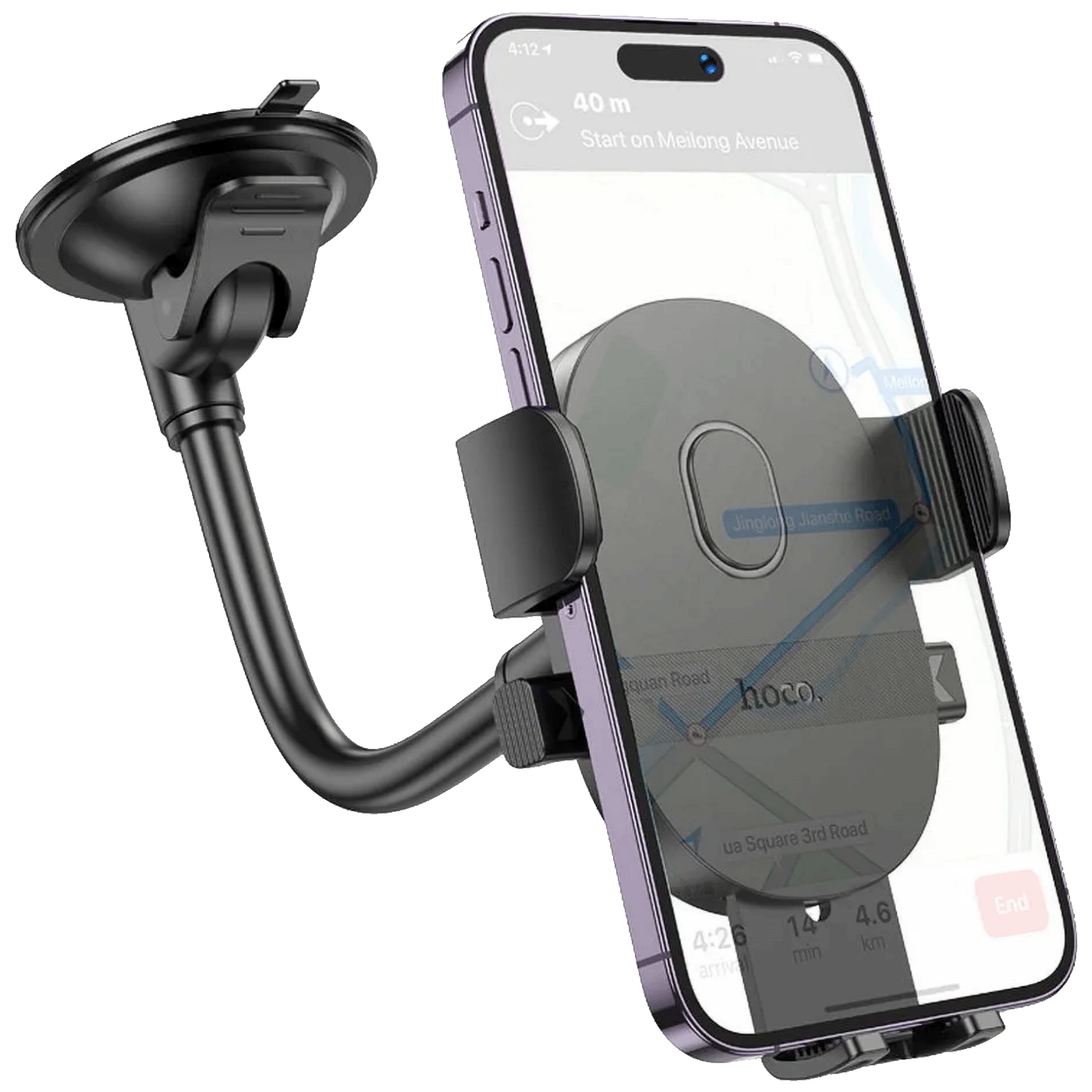 hoco. Auto držač za mobilne uređaje od 4.7 do 7" - H20 Mighty-1