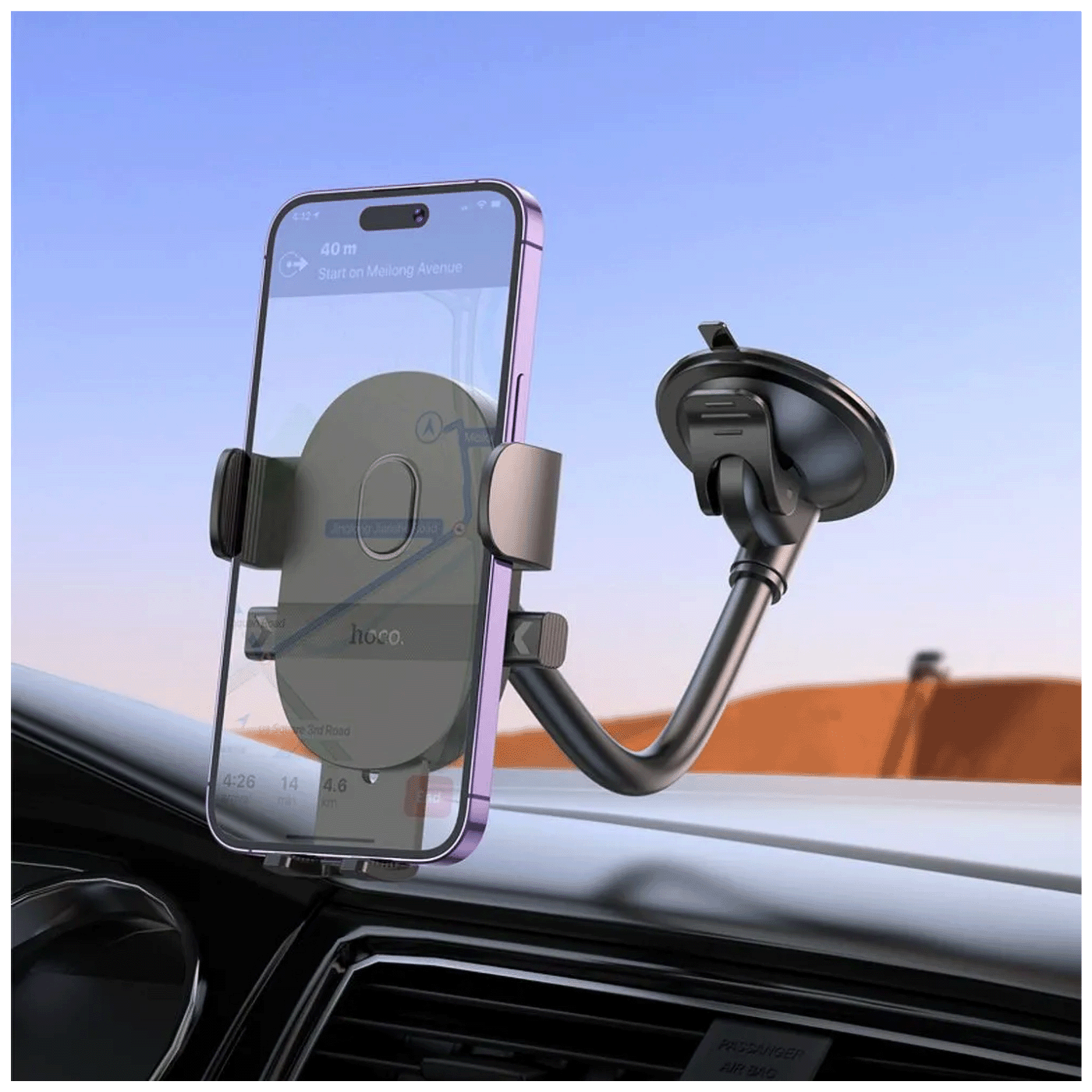 hoco. Auto držač za mobilne uređaje od 4.7 do 7" - H20 Mighty-5