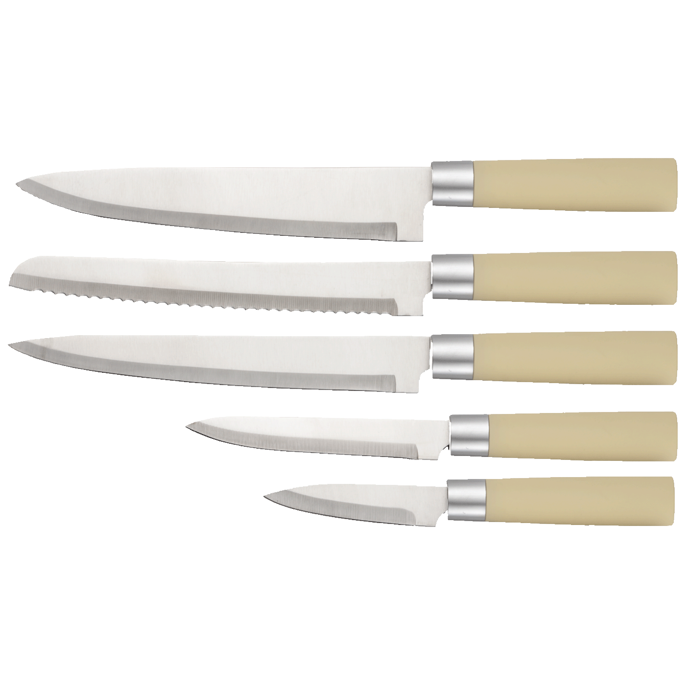Zilan Noževi, set sa stalkom, 6/1, Retro - ZLN1610-1