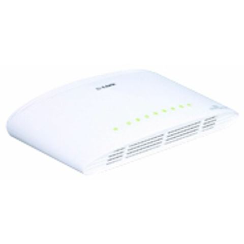 Switch D-LINK DGS-1008D neupravljivi, 8x 10/100/1000Mbps-1