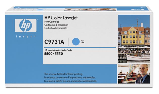 Toner HP C9731A (cyan, 12000 str)