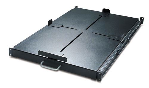 Polica APC AR8128BLK (izvlačiva, crna, nosivost 91kg)-0