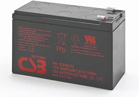 Baterija CSB HR1234W (F2) 12V 9Ah-0