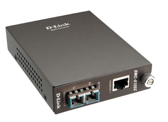 Media konverter D-LINK DMC-810SC/E (ulazni priključak 1000BaseT, izlazni priključak 1000BaseLX, maksimalna udaljenost 10 km)-0