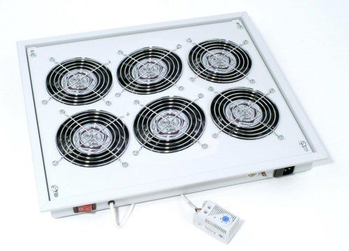 Ventilatorska jedinica TRITON krovna (6x ventilatora, termostat, svijetlo siva)-0