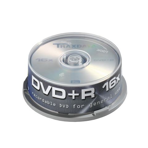 TRAXDATA OPTIČKI MEDIJ DVD+R 16X CAKE 25-0