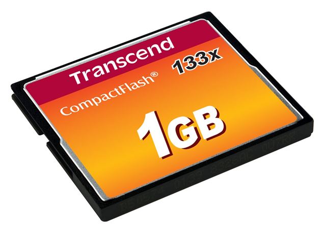 Memorijska kartica TRANSCEND 1GB 133X (format compactflash, kapacitet 1 GB, brzina čitanja 50 Mb/s, brzina pisanja 20 Mb/s)-0