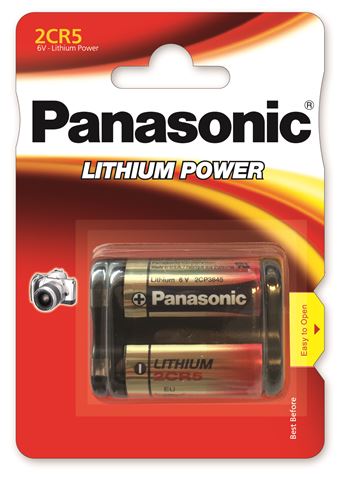 Baterija PANASONIC 2CR-5L/1BP, Photo Lithium-1