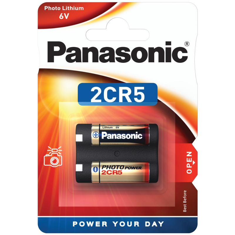 Baterija PANASONIC 2CR-5L/1BP, Photo Lithium-0