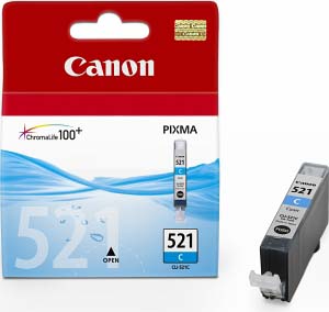 Tinta CANON CLI-521C Cyan - KORIŠTENI jamstvo 6 mjeseci-0