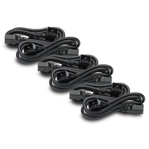 Naponski kabel APC AP98896F (16A, 208/230V, C19-C20, duljina 1,8m, crni)-0