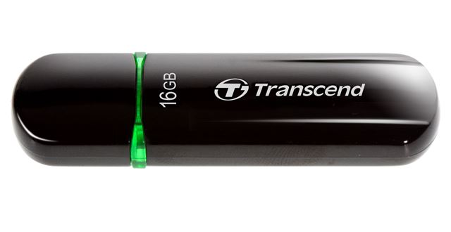 USB memorija TRANSCEND JetFlash 600 (16gb, usb 2.0, crna)-0