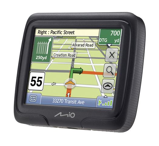 PND MIO MOOV M300 (cpu 400 mhz, ekran 3,5", max. rezolucija 320x240, gps chipset sirf iii, rom 2048mb, ram 64mb, baterija li-ion, 720 mah)-0