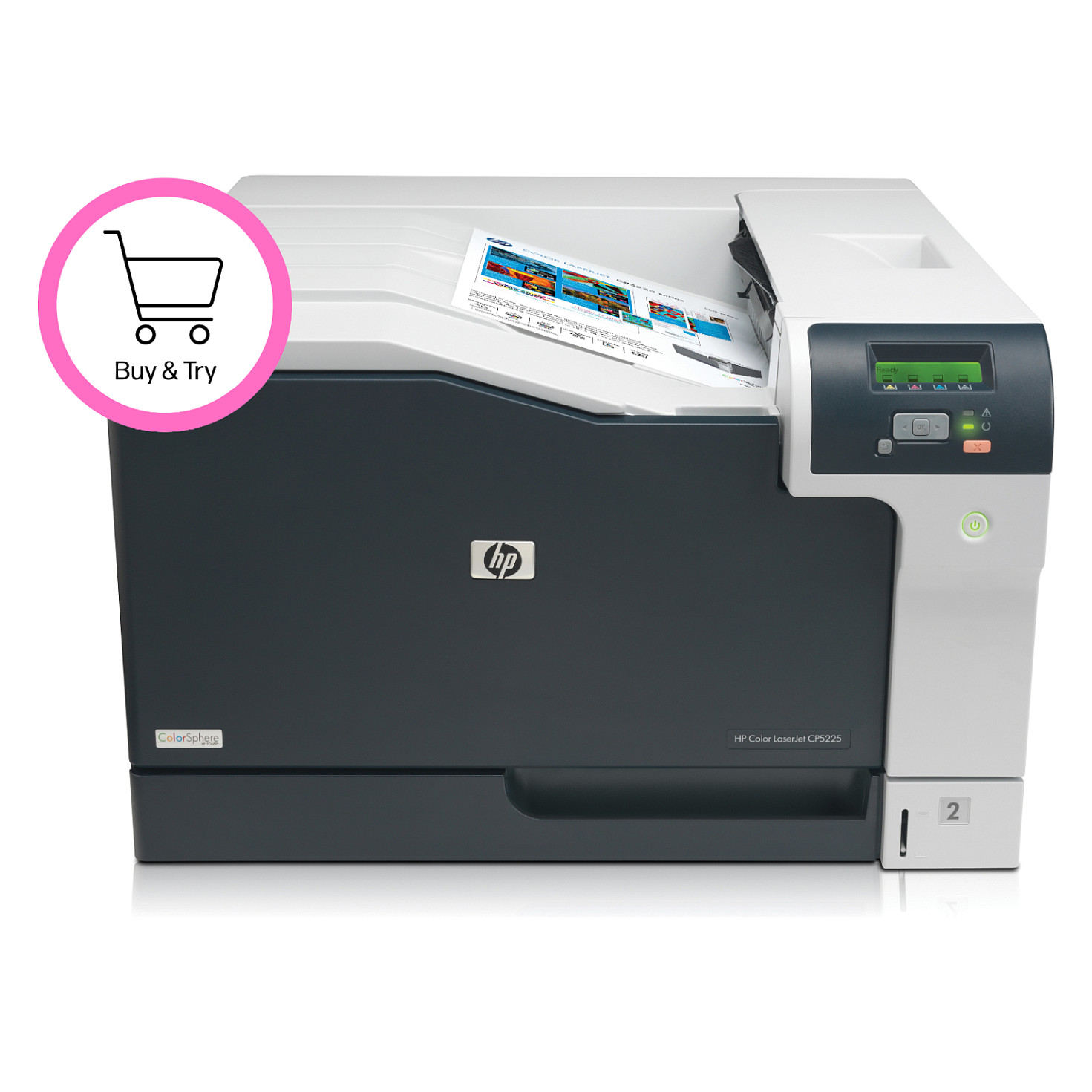 HP pisač kolor LaserJet CP5225n A3-11