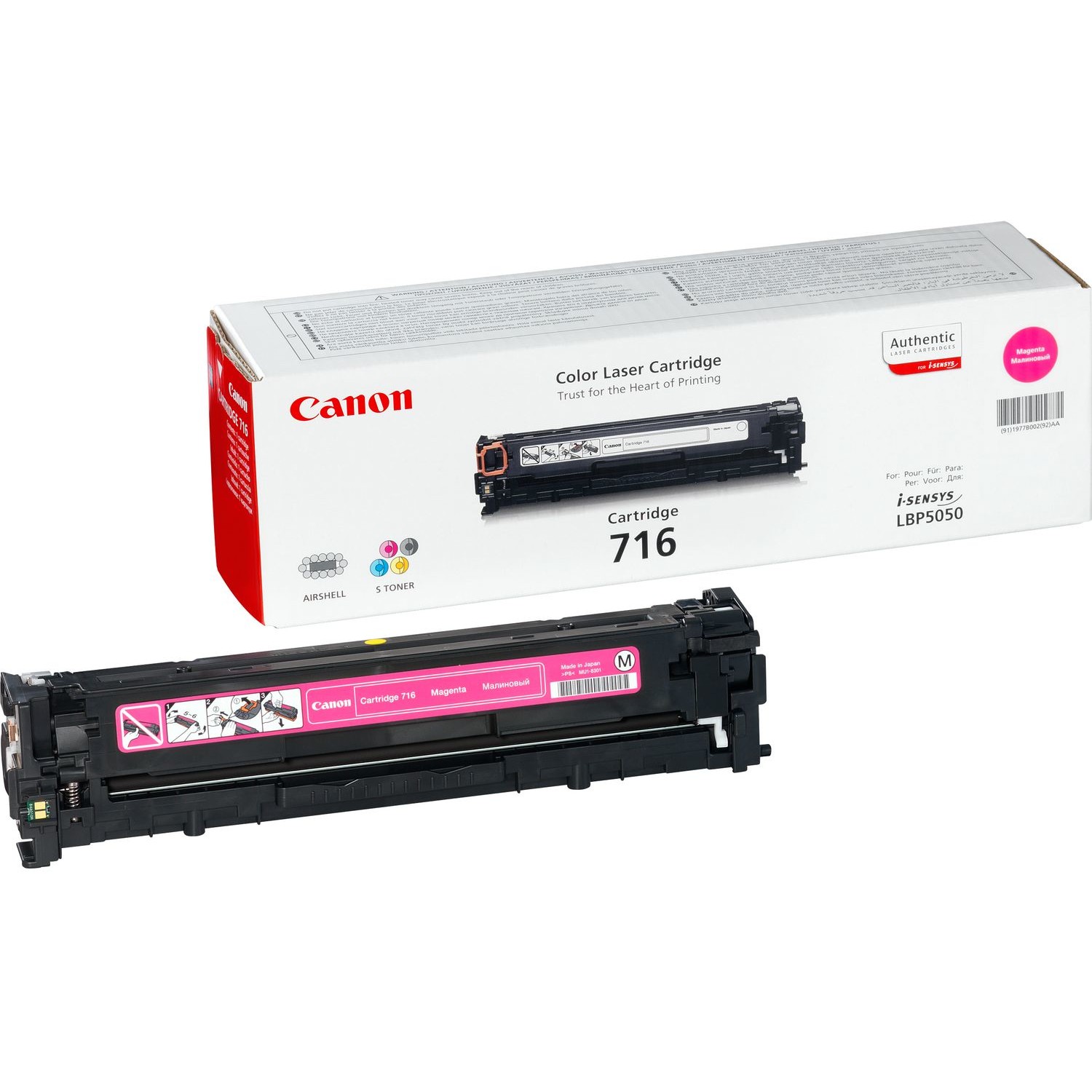 Toner Canon CRG-716 Magenta-2