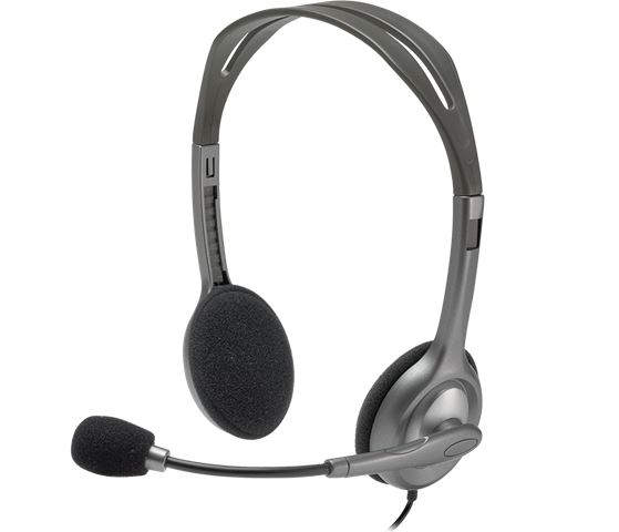 Slušalice s mikrofonom LOGITECH H110, 3.5mm-0