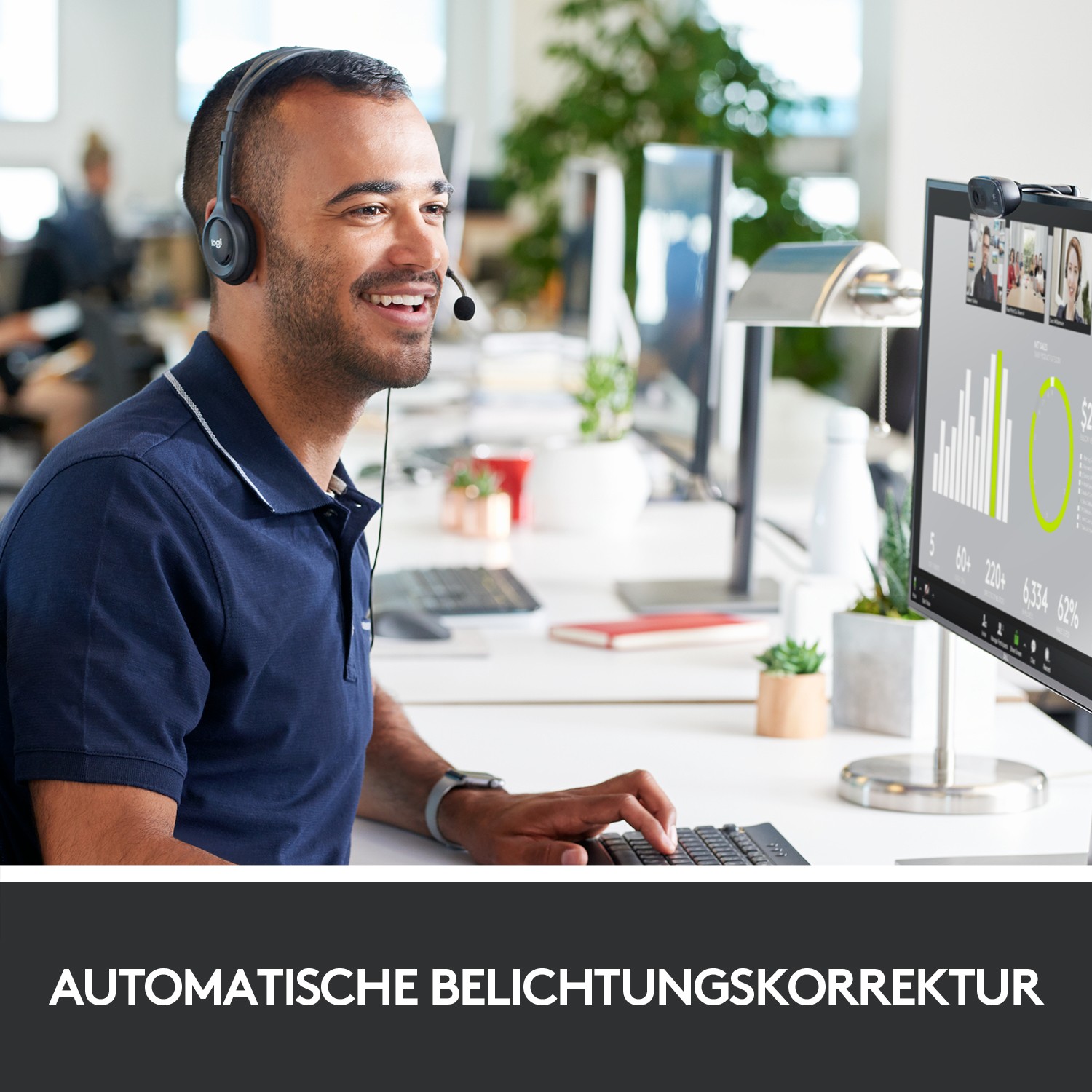 WEB kamera Logitech C270 HD-19