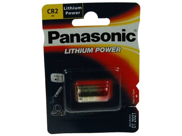 Baterija PANASONIC CR-2L/1BP (Lithium, 850mAh, 3V)-2
