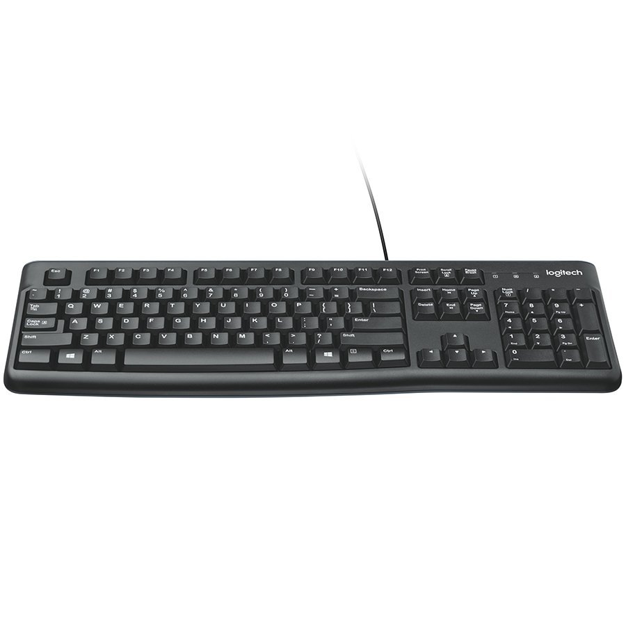 Tipkovnica LOGITECH Corded Keyboard K120 - Business EER - Slovenian layout - crna-4