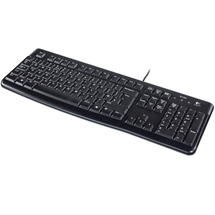 Tipkovnica LOGITECH Corded Keyboard K120 - Business EER - Slovenian layout - crna-7