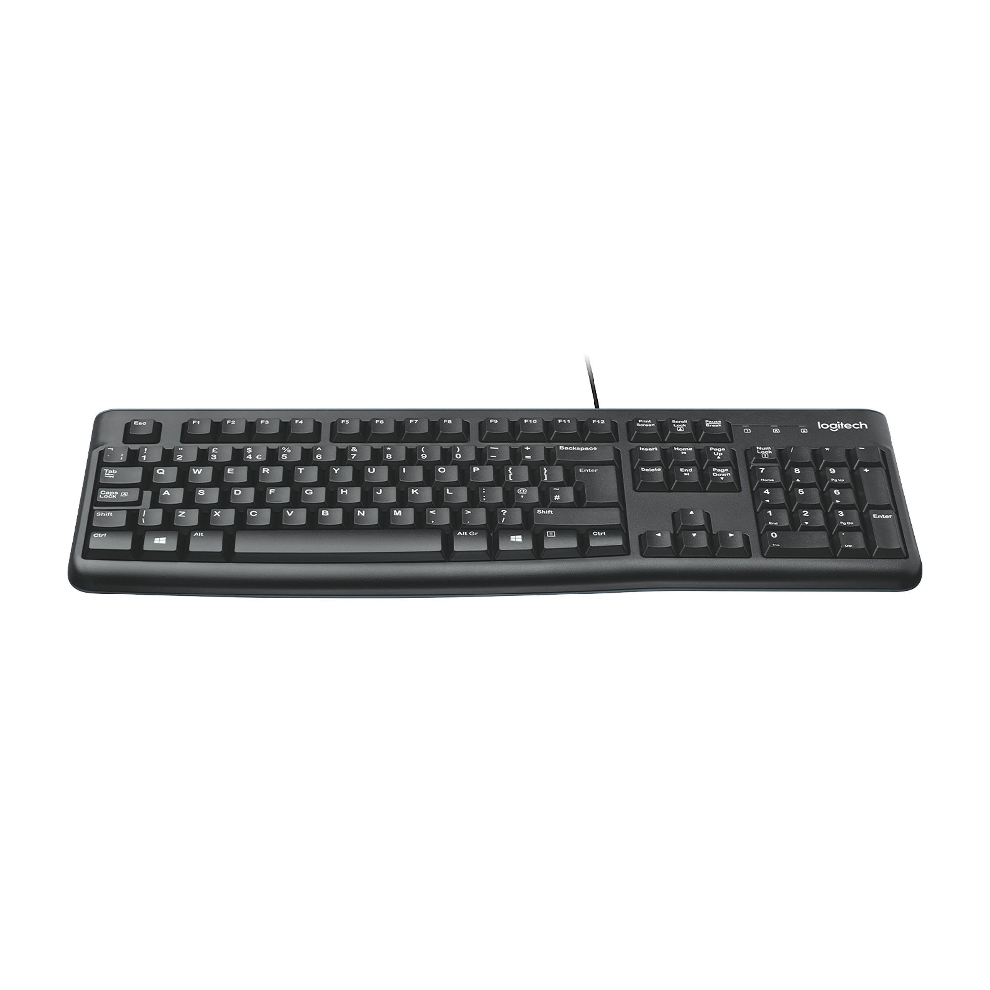 Tipkovnica LOGITECH Corded Keyboard K120 - Business EER - Slovenian layout - crna-11