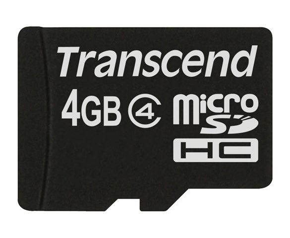Memorijska kartica TRANSCEND TS (micro sdhc, kapacitet 4096 MB)-0