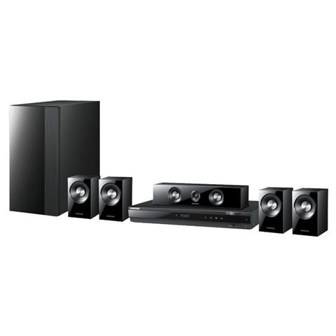 Soundbar SAMSUNG HT-D550/EN (5.1-kanalni, 1000W, HDMI out, USB record, Crystal Amplifier Plus)