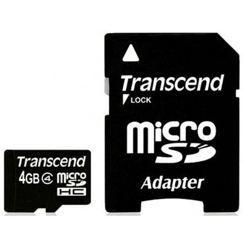 Memorijska kartica TRANSCEND MIKRO 4GB HC (microSD, 4096)-0