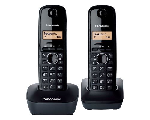 Bežični telefon PANASONIC KX-TG1612FXH (crna boja)
