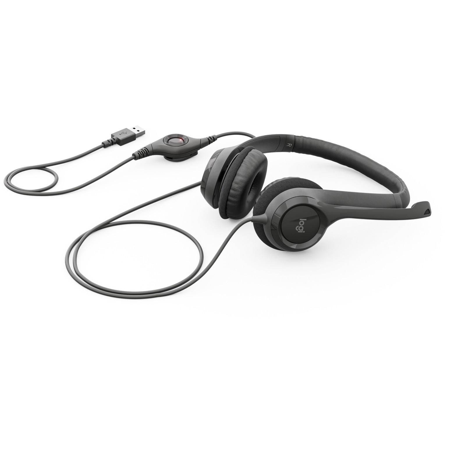 Slušalice LOGITECH H390 USB (žične)-8