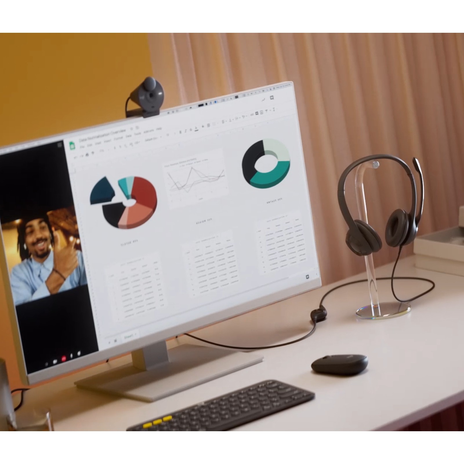 Slušalice LOGITECH H390 USB (žične)-14