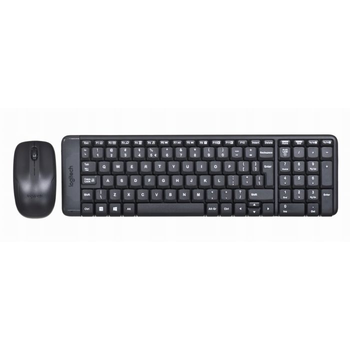 Miš i tipkovnica LOGITECH Cordless Desktop MK220 complete (US raspored tipki, bežični)-8