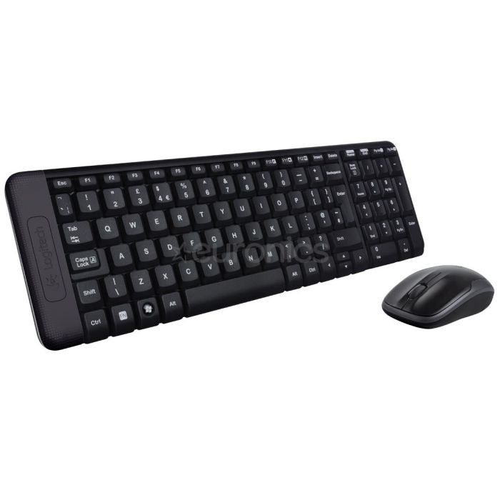 Miš i tipkovnica LOGITECH Cordless Desktop MK220 complete (US raspored tipki, bežični)-5