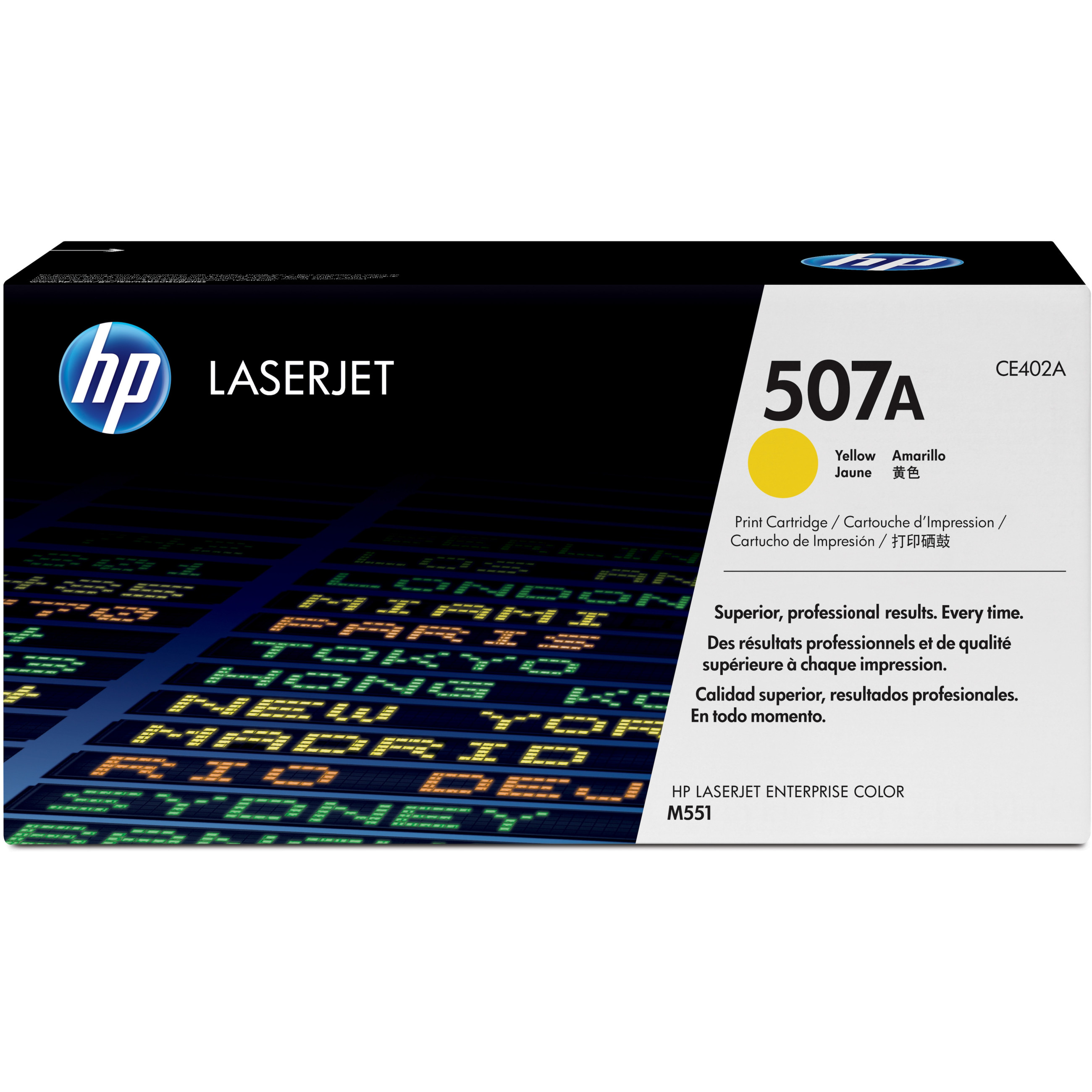 CE402A HP toner, No.507A, 6000 str, žuta-2