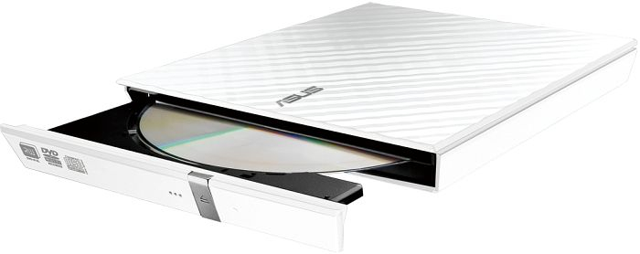 Vanjski DVD snimač ASUS SDRW-08D2S-U LITE DVD +/- RW 8X USB slim (bijeli)-2