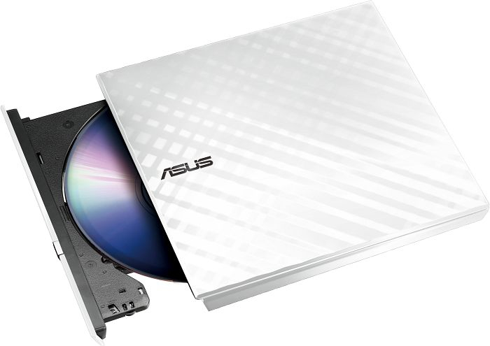 Vanjski DVD snimač ASUS SDRW-08D2S-U LITE DVD +/- RW 8X USB slim (bijeli)-0