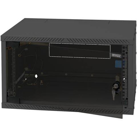 Ormar zidni mrežni TRITON 12U/400mm, RXA-12-AS4-BAX-A1, flatpack-0