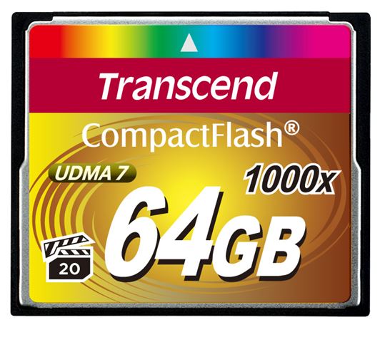 Memorijska kartica TRANSCEND 64GB 1000X TS (format cf, kapacitet 64)-0