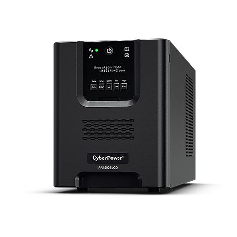 UPS CYBERPOWER PR1500ELCD (izlazna snaga 1350 W, tehnologija Line interactive AVR, izlazni napon 230 V)-0