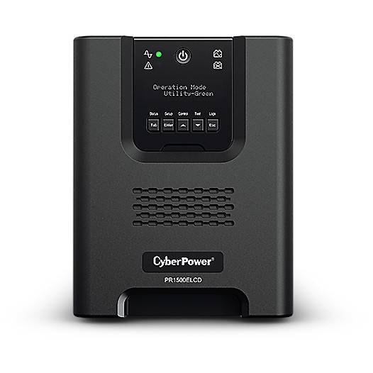 UPS CYBERPOWER PR1500ELCD (izlazna snaga 1350 W, tehnologija Line interactive AVR, izlazni napon 230 V)-3
